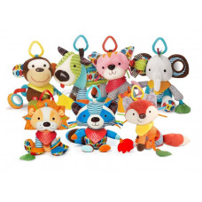 Đồ chơi lục lạc kết hợp gặm nướu Skip Hop Bandana Buddies Activity